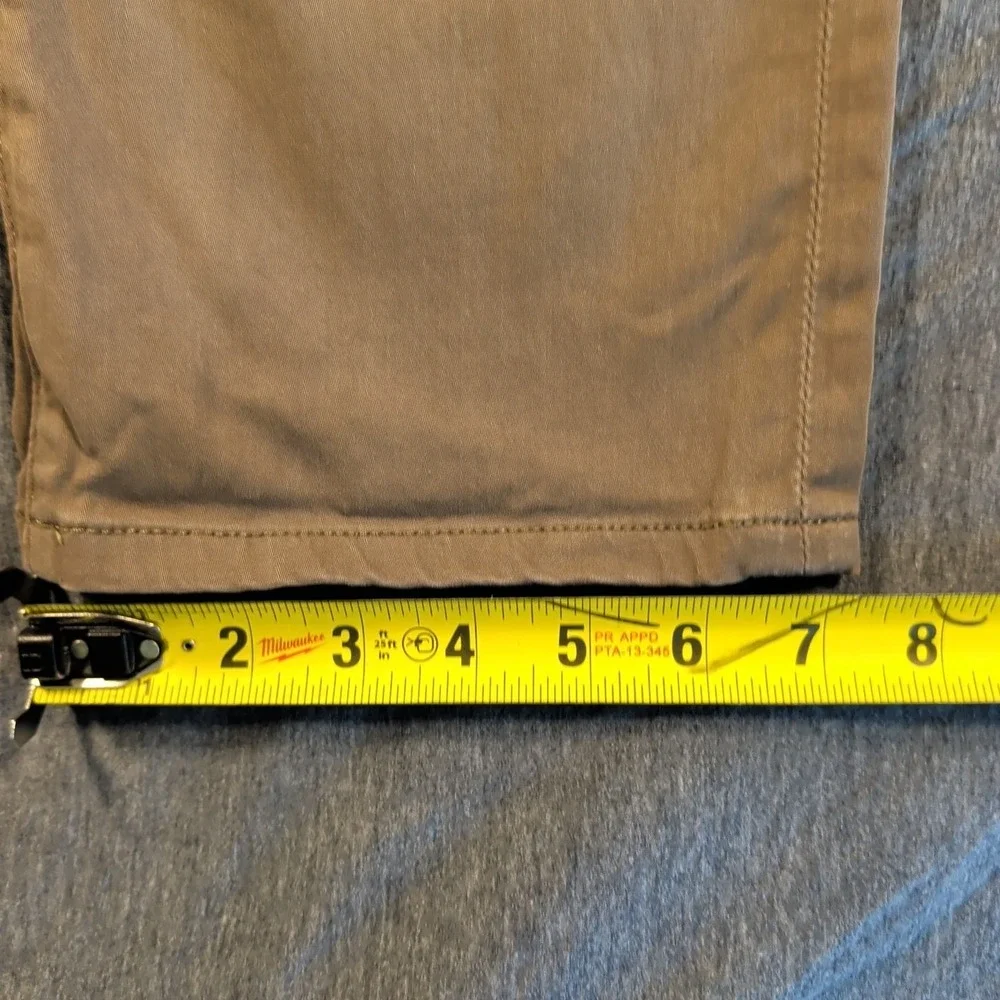 AG Adriano Goldschmied Pants Mens Brown The Everett Slim Straight‎ 32x29 Jeans